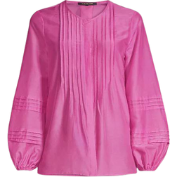 Kobi Halperin Marika Balloon Sleeve Blouse - Pink Lady