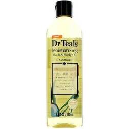 Dr Teal's Dr Teals Moisturizing Bath Body Oil Nourishing Coconut Oil With Essensial Oils Jojoba Oil Sweet Almond Oil And Cocoa Butter 260 Ml For Women