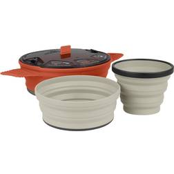 Sea to Summit X-Set 21 3-Piece Cookset Rust Sand