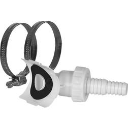 Faluplast Sadelslangnippel för 32-50 mm