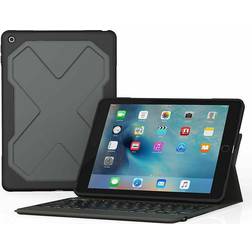 Zagg Front I10REU BBG 9.7zoll Black – Case for web tablet – 9.7 9.7 Inch Tablet Case, Leaf – Black – Polycarbonate, Thermoplastic Polyurethane (Tpu) Apple Apple iPad 9.7 (2017)