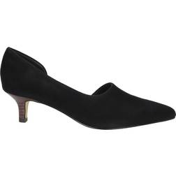 Bella Vita Quilla - Black Kid Suede Leather