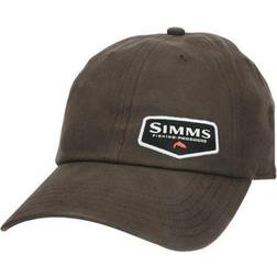 Simms Oil Cloth Cap Coffee