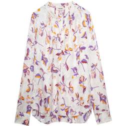 Zadig & Voltaire Tink Crinkle Flower Tunic - Toile