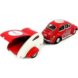 Coca-Cola 1/43 Scale 1967 Volkswagon Beetle Diecast Car Multi Multi