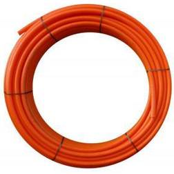 Uponor kabelrør 40x2,5 mm, orange glat PE, rulle à 100 meter