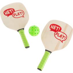 Hey! Play! Indoor/Outdoor Paddle Ball Game Set