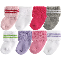 Luvable Friends Socks 8-pack - Pink