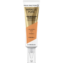 Max Factor Miracle Pure Foundation, 76 Warm Golden