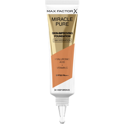 Max Factor Miracle Pure Foundation, 82 Deep Bronze