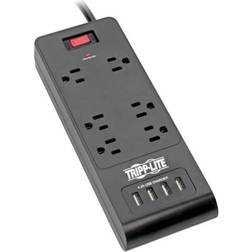 Tripp Lite 6-Outlet Surge Protector External 900J 120VAC 15A 1875W 6