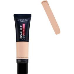 L'Oréal Paris Infaillible 32H matte cover foundation #155-natural rose