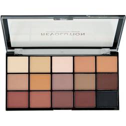 Revolution Beauty Makeup Re-Loaded Palette Basic Mattes Black