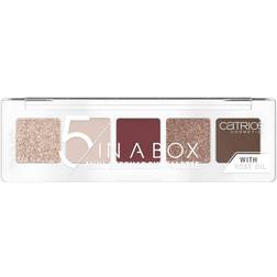 Catrice 5 In A Box Mini Eyeshadow Palette #60 Vivid Burgundy Look
