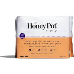 The Honey Pot Herbal Nighttime Incontinence Pads 16ct 16-pack