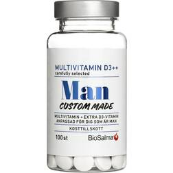 BioSalma Multivitamin D3++ Man 100 stk