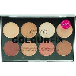 Technic Colour Fix Cream Foundation Contour Palette 8 x 3,5 g