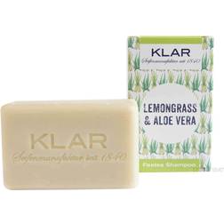 Klar Seifen Shampoo Bar, Citrongræs & Aloe Vera, 100 gr 100g