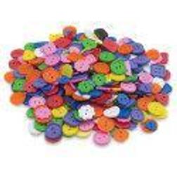 Roylco R-2132 Craft Buttons Asst 1 Lb-Pkg