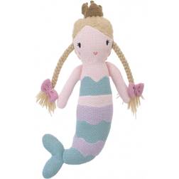 Bright Starts Cuddle Me Mermaid Plush Toy Bedding Pastel Pink