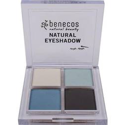 Benecos Quattro Eyeshadow True Blue 4.8 G Paletter hos Magasin True Blue