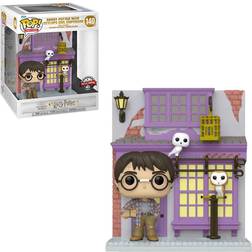 Harry Potter with Eeylops Owl Emporium Diagon Alley Deluxe EXC Funko Pop! Vinyl