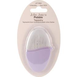 Colonial Needle John James Pebbles Assorterade Stramaljnåle utan spets Strl. 18/24 6 s