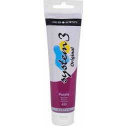 Daler Rowney System 3 Acrylics Purple, 150 ml tube