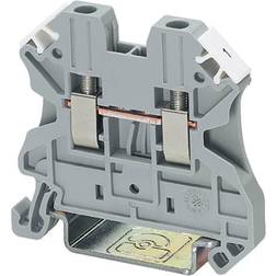 Phoenix Contact Ut 35 Bu Terminal Block, Din Rail, 2Pos, 6Awg