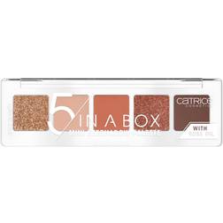 Catrice 5 In A Box Mini Eyeshadow Palette 030 Warm Spice Look