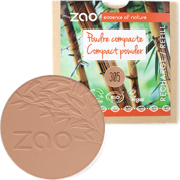 ZAO Økologisk Compact Powder, 305 Pink Sand, Refill, 9 g
