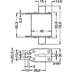 Siemens Sikring NH00 GG 50A 690V MELD