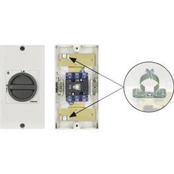 Kraus & Naimer KG10 T103/D-A050 KS51V Reparationskontakt kan spærres 1 x 90 ° Sort 1 stk