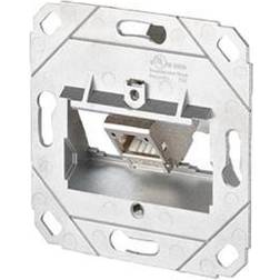 Metz Network outlet Flush mount Insert CAT 6A 1 port Connect