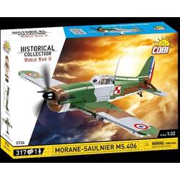 Cobi Sauliner MS406 French Fighter Historiska byggstenar 57