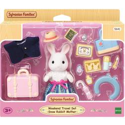 Sylvanian Families Weekend Travel Set Snow Rabbit Mother