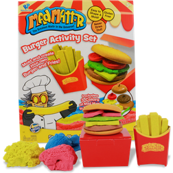 Martinex Mad Mattr Burger Activity Set Arts & Crafts for Ages 3 to 11 Fat Brain Toys