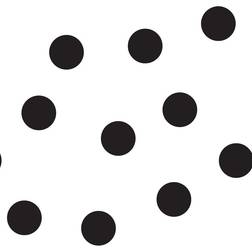 Tempaper Dots Wallpaper in Black/White