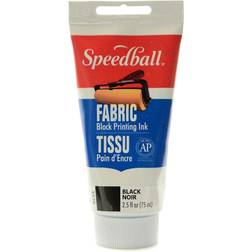 Speedball Block Printing Fabric Ink 2.5 oz. black