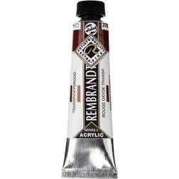 Rembrandt akrylfarve 40 ml Transparent Oxide Red 378