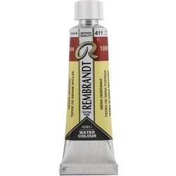 Rembrandt akvarelfarve 10 ml tube – Burnt Sienna 411