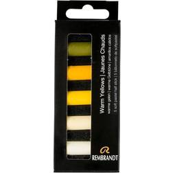 Rembrandt Soft Pastel Warm yellows 5 stk