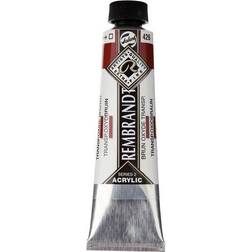 Rembrandt akrylfarve 40 ml Transparent Oxide Brown 426