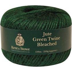 Kent & Stowe Jute Twine Bleached Green garn 150 meter