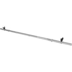 Gorilla Sports Vægtstang 150cm Fjederlås 30mm Krom 150 cm 30 mm