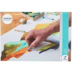 Van Gogh soft pastel set med 48 kridt – Landscape Selection