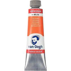 Van Gogh Acrylic Colour Tube Azo Orange 40ml