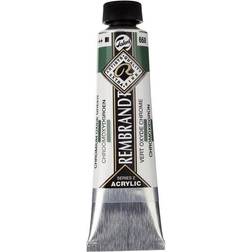 Rembrandt akrylfarve 40 ml Chromium Oxide Green 668