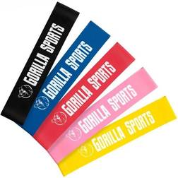 Gorilla Sports Gummibandspaket Korta- 50cm Paket