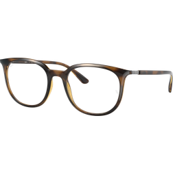 Ray-Ban RB7190 Monture Havana Verres Incolore polarisé 51-19